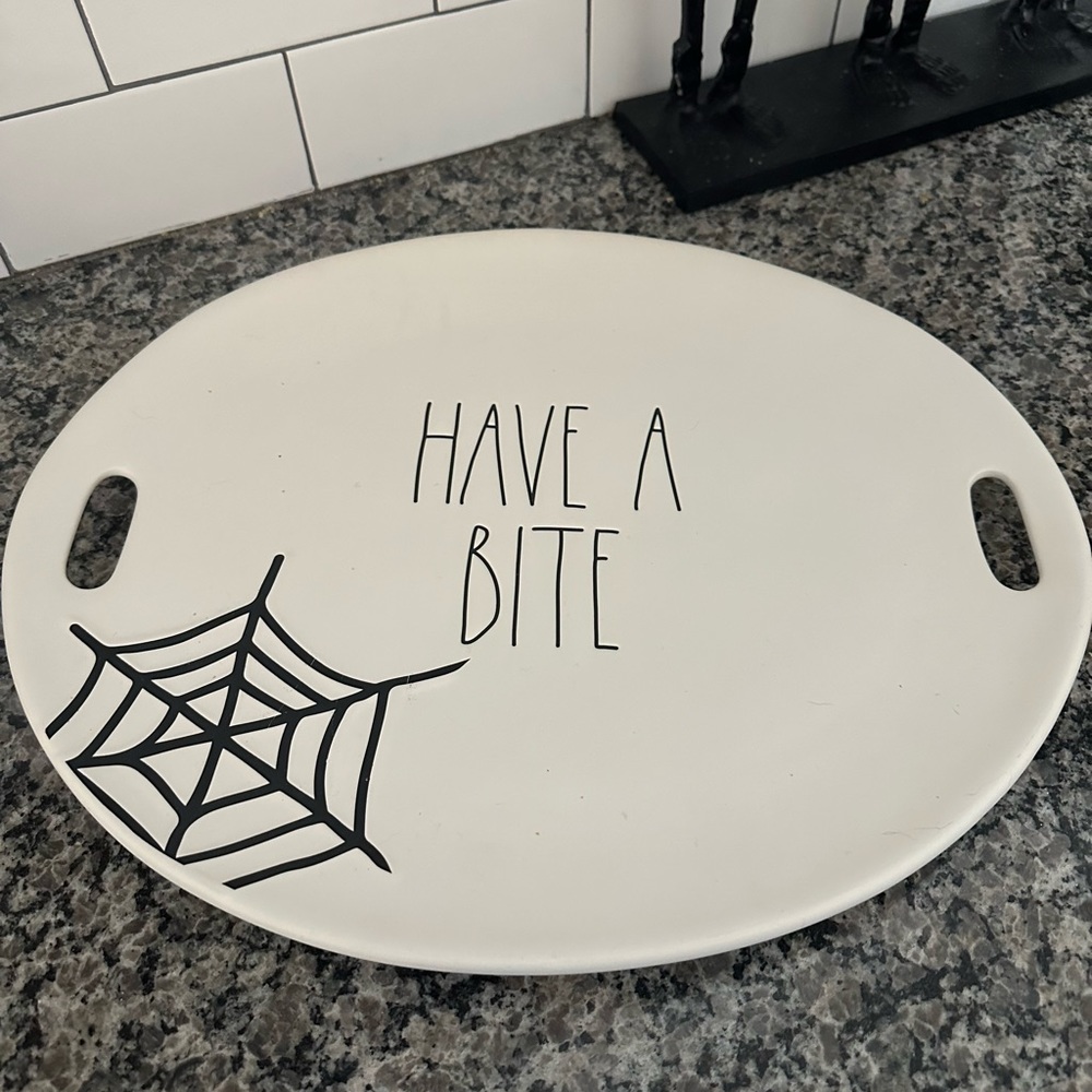 Rae Dunn•”Have a Bite” serving tray/platter